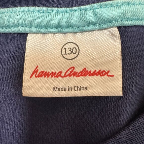 Hanna Andersson Apple Long Sleeve Shirt Size Girl’s Size 130 US 8 - Picture 3 of 4